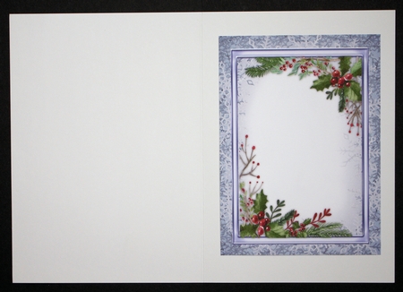 A5 Blank Insert , Reindeer Tree  by Marion Kimberley-Scott