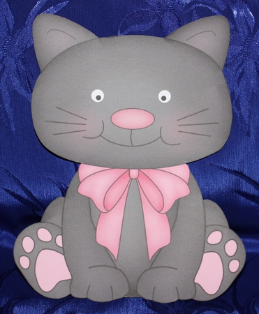 3D Cute Cat Treat Box Gift Set Mini Kit - Cute Little Cat Sooty by Marion Kimberley-Scott