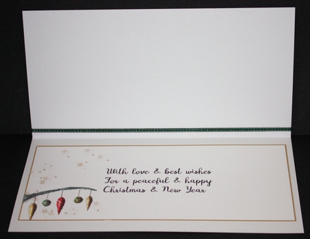 3 CHRISTMAS ORNAMENT INSERTS: 1 Blank, 2 With Messages/Verse Commercial Use Included by Marion Kimberley-Scott