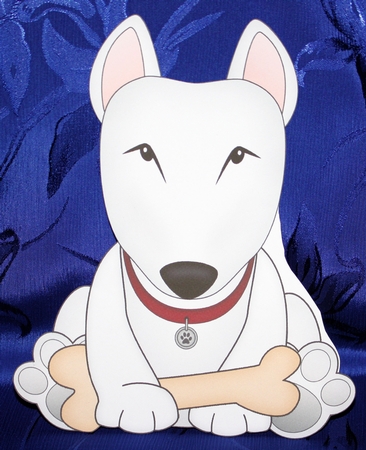 3D Shaped Card  Kit - Little English Bull Dog Terrier Earl by Marion Kimberley-Scott