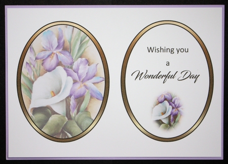 Insert Irises & Lily BD by Marion Kimberley-Scott