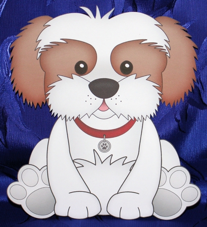 3D Cute Canine Treat Box Gift Set Mini Kit - Little Cavachon Dog BoBo by Marion Kimberley-Scott