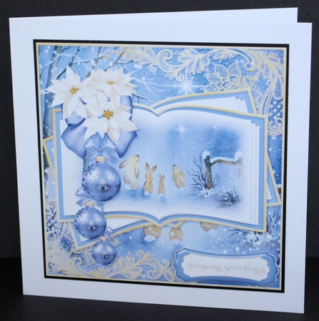 Waiting 5x5 inch Quick Card by Marion Kimberley-Scott