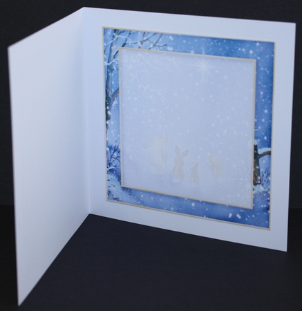 Waiting 5x5 inch Quick Card by Marion Kimberley-Scott