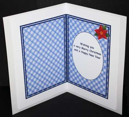 Christmas Hedgehog Insert by Marion Kimberley-Scott