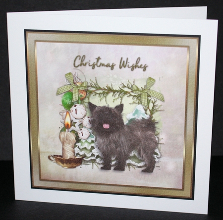 Christmas Wishes Cute Puppy Bumper Kit  by Marion Kimberley-Scott