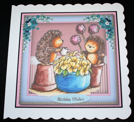 Gardening Hedgehogs  by Marion Kimberley-Scott
