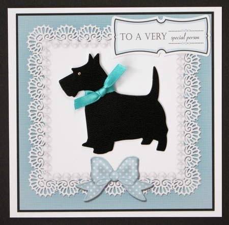 Square Pearls and Lace Card Fronts Kit by Marion Kimberley-Scott