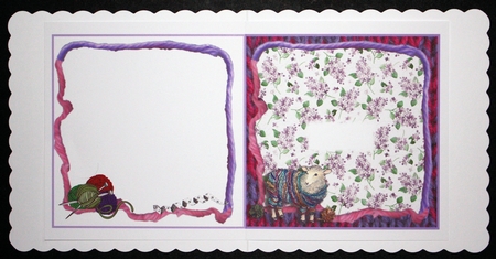 Knitting Is My Happy Place Insert 2 by Marion Kimberley-Scott