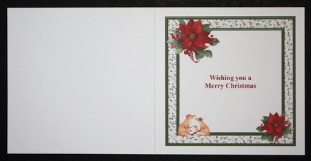 Fox family christmas mini kit & decoupage by Marion Kimberley-Scott