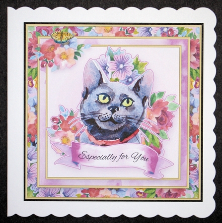 Lucky Black Cat Mini Kit by Marion Kimberley-Scott