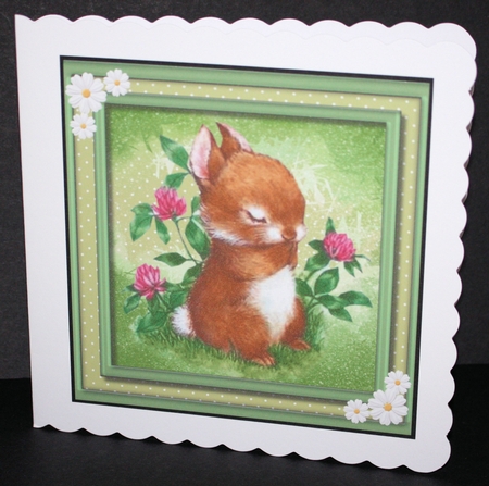 Cute Easter Bunny 1 by Marion Kimberley-Scott