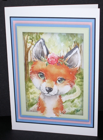 Cute Little Fox by Marion Kimberley-Scott