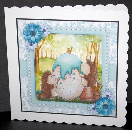 Eggceptional  Hedgehog Easter  by Marion Kimberley-Scott