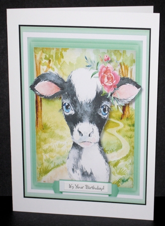 Baby Cow  , with Verse by Marion Kimberley-Scott