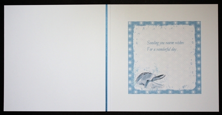 DOLPHIN INSERTS: 1x Blank Dolphin Insert, 1 x Dolphin Verse Insert (Includes Commercial Use) by Marion Kimberley-Scott