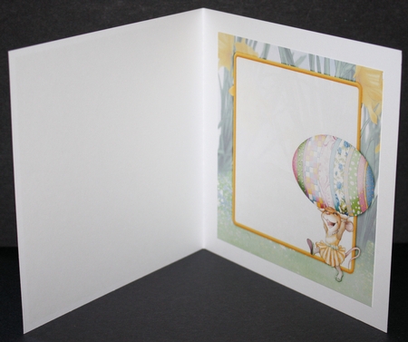 Mrs Easter Egg Mouse 8x8 Insert by Marion Kimberley-Scott