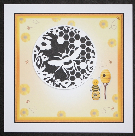 Very Hap-bee Birthday! Insert 1 by Marion Kimberley-Scott
