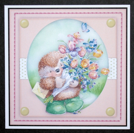 Hedgehogs Bouquet by Marion Kimberley-Scott