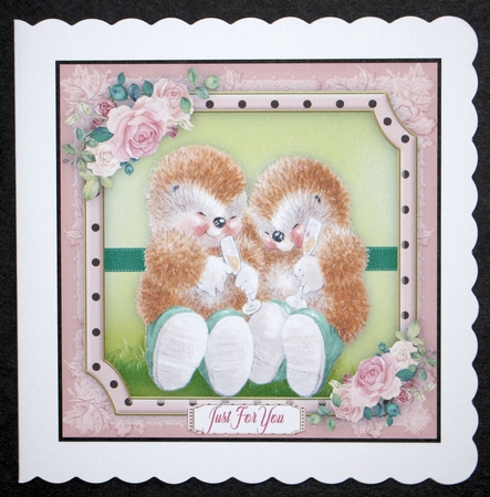 Celebration Hedgehogs  by Marion Kimberley-Scott