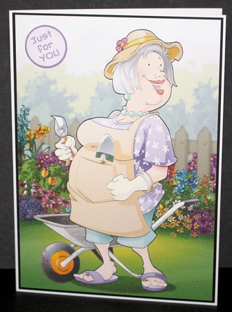 Gardening Dudess 2 by Marion Kimberley-Scott