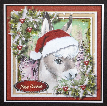 Gorgeous Christmas Donkey by Marion Kimberley-Scott