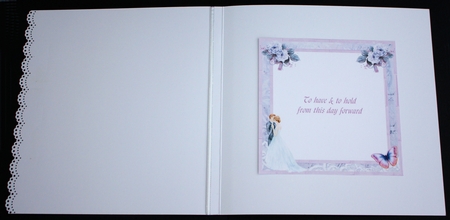 Wedding Couple 8x8 Card Mini Kit & Decoupage by Marion Kimberley-Scott