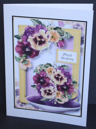 HUGE Teacup, Saucer & Flowers QUICK TOPPER Bumper Kit by Marion Kimberley-Scott