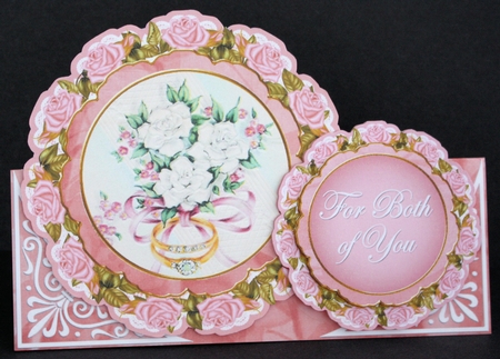 Wedding Rings For Both of You Double Lace Doily Mini Kit by Marion Kimberley-Scott