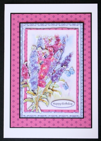 POLKA DOT HEXAGONS ON PINK: A4 Multi-Directional Patterned  Background/Backing Paper/Craft Paper With Commercial Use by Marion Kimberley-Scott