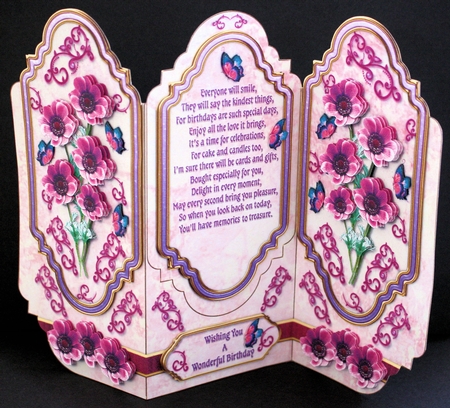 Floral Tri-Fold 2 Mini Kit by Marion Kimberley-Scott