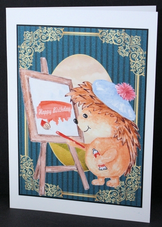 Large All about the art topper 5 by Marion Kimberley-Scott