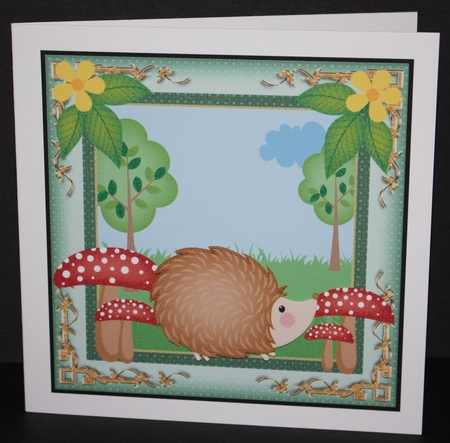 All about the woodland card front 3 by Marion Kimberley-Scott