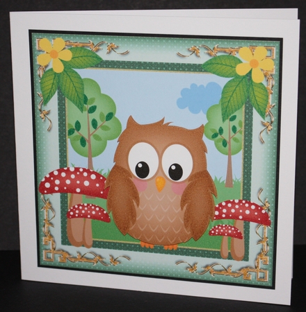 All about the woodland card front 4 by Marion Kimberley-Scott