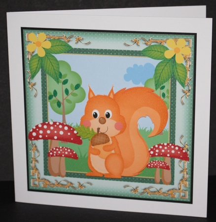 All about the woodland card front 5 by Marion Kimberley-Scott