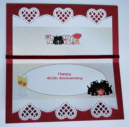 Jazz Dogs 40th Anniversary m&a Large Dl Insert by Marion Kimberley-Scott