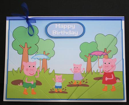 Pinkie Pigs Day Out Stacker by Marion Kimberley-Scott