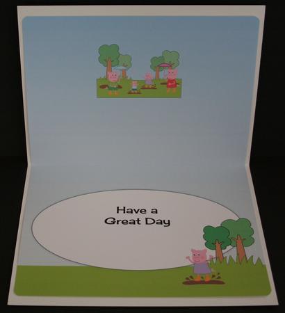 Insert for Pinkie Pigs Day Out Stacker by Marion Kimberley-Scott