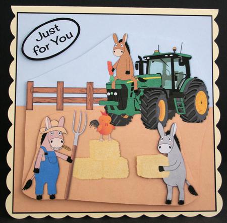 Country Donkeys Mini Kit by Marion Kimberley-Scott