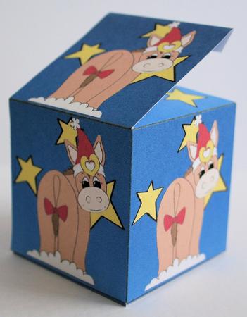 All in One Gift Box - Winter Donkeys by Marion Kimberley-Scott