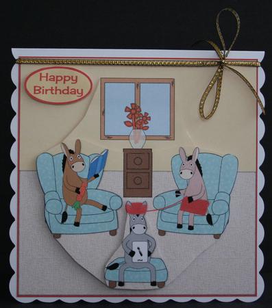 Donkeys at Home Mini Kit by Marion Kimberley-Scott