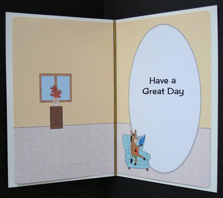 Donkeys at Home Insert by Marion Kimberley-Scott