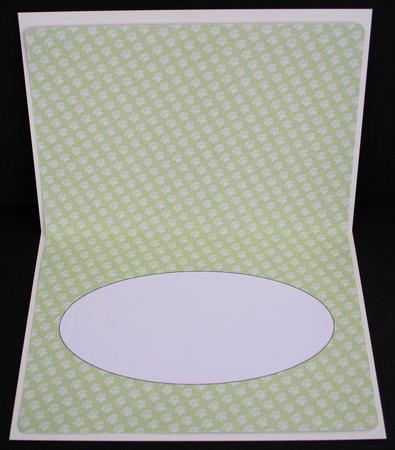 Paw Prints Insert (a5 Landscape) Green 2 by Marion Kimberley-Scott