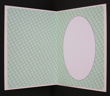 Paw Prints Insert (a5 Portrait) Green 1 by Marion Kimberley-Scott