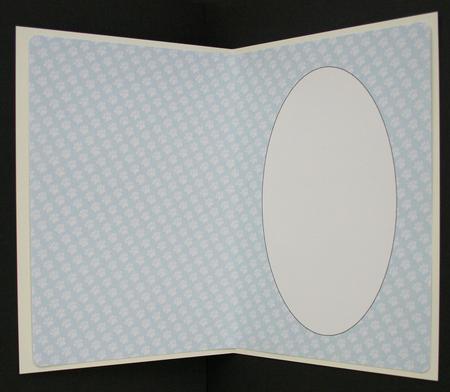 Paw Prints Insert (a5 Portrait) Pale Blue by Marion Kimberley-Scott