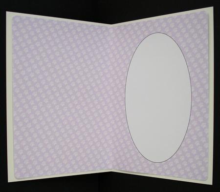 Paw Prints Insert (a5 Portrait) Lilac by Marion Kimberley-Scott