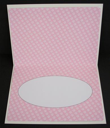 Paw Prints Insert (a5 Landscape) Pink by Marion Kimberley-Scott
