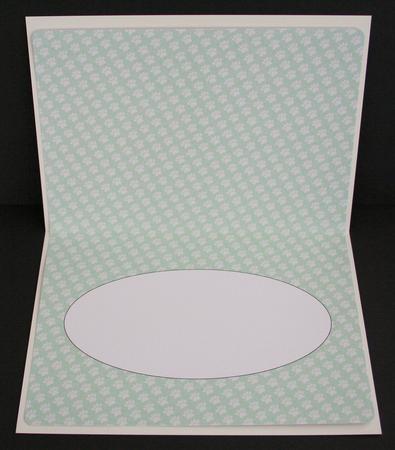 Paw Prints Insert (a5 Landscape) Green 1 by Marion Kimberley-Scott