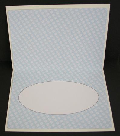 Paw Prints Insert (a5 Landscape) Pale Blue by Marion Kimberley-Scott