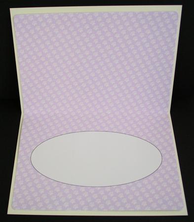 Paw Prints Insert (a5 Landscape) Lilac by Marion Kimberley-Scott